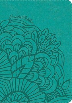 portada Santa Biblia / Holy Bible: Reina Valera 1960 Biblia Tamaño Manual Aqua, Símil Piel Con Índice / Aquamarine Imitation Leather