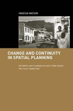 portada change and continuity in spatial planning (en Inglés)