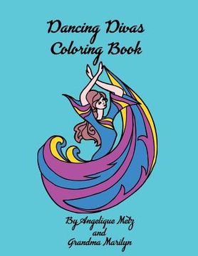 portada Dancing Divas Coloring Book (en Inglés)
