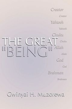 portada great being: yahweh, allah, god (en Inglés)