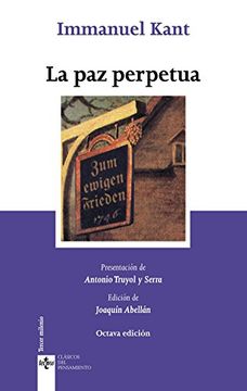 portada La paz Perpetua (in Spanish)