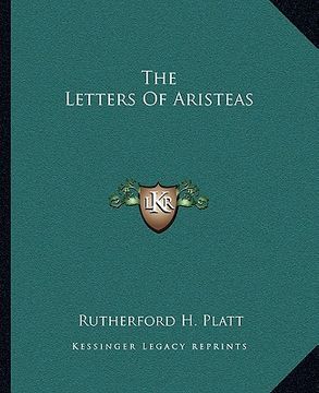 portada the letters of aristeas (en Inglés)