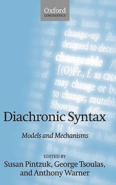 portada Diachronic Syntax: Models and Mechanisms (Oxford Linguistics) (en Inglés)