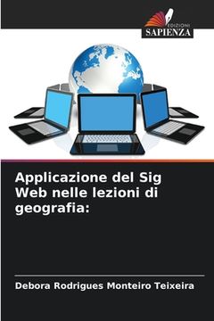 portada Applicazione del Sig Web nelle lezioni di geografia (en Italiano)