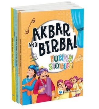 portada Akbar and Birbal Funny Stories Set (en Inglés)