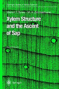 portada xylem structure and the ascent of sap (en Inglés)