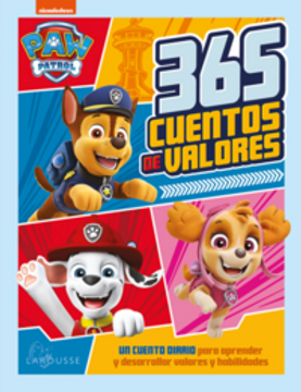 portada 365 cuentos de valores de Paw Patrol (in Español / Castellano)