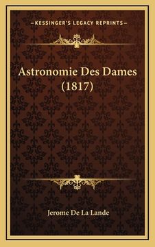 portada Astronomie Des Dames (1817) (in French)