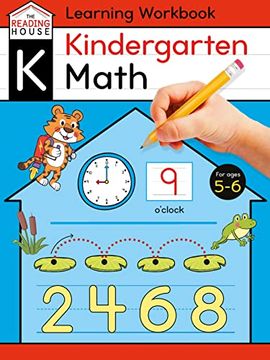 portada Kindergarten Math (Math Skills Workbook) (The Reading House) (en Inglés)