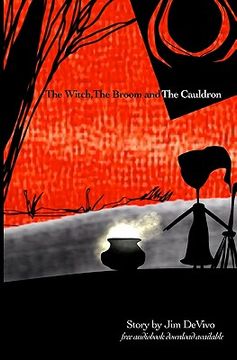 portada the witch, the broom and the cauldron (en Inglés)