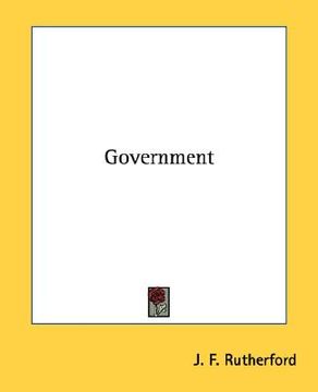 portada government (en Inglés)