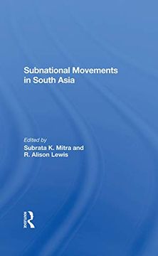 portada Subnational Movements in South Asia (en Inglés)