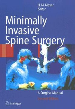 portada minimally invasive spine surgery: a surgical manual (en Inglés)