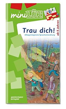 portada Minilük / Kindergarten / Vorschule: Minilük: Trau Dich! Alltagsintegrierte Sprachentwicklung (en Alemán)