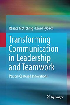 portada Transforming Communication in Leadership and Teamwork: Person-Centered Innovations (en Inglés)