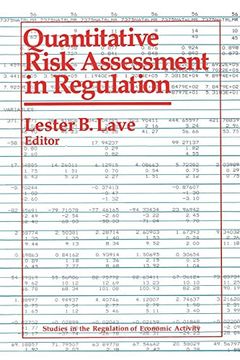 portada Quantitative Risk Assessment in Regulation (Studies in the Regulation of Economic Activity) (en Inglés)