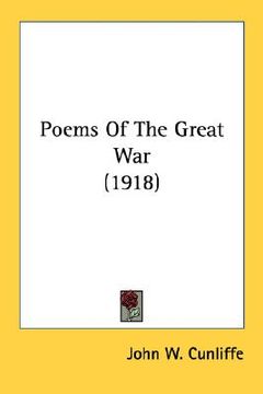 portada poems of the great war (1918) (en Inglés)