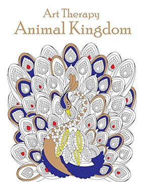 portada Art Therapy Animal Kingdom