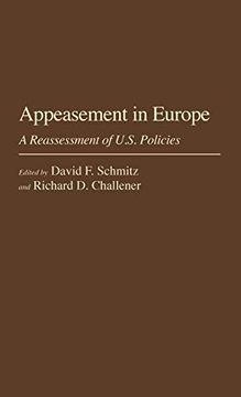 portada Appeasement in Europe: A Reassessment of U. S. Policies (en Inglés)