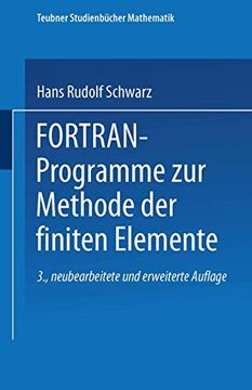 portada Fortran-Programme zur Methode der Finiten Elemente (en Alemán)