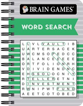 portada Brain Games Mini - Word Search (Green) (in English)