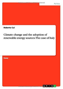 portada Climate change and the adoption of renewable energy sources. The case of Italy