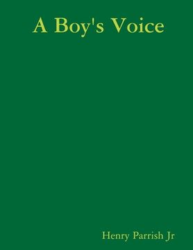 portada A Boy's Voice (en Inglés)