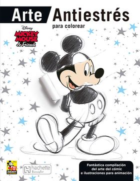 portada Mickey and Friends Arte Antiestrés