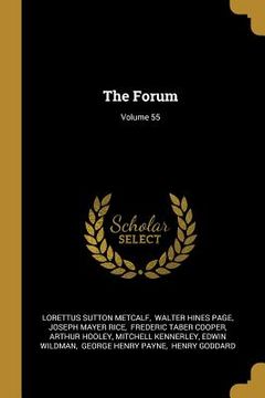 portada The Forum; Volume 55 (en Inglés)