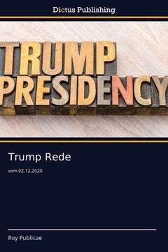 portada Trump Rede (en Alemán)