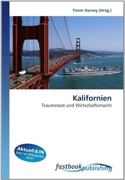 portada Kalifornien: Traumstaat und Wirtschaftsmacht (in German)