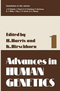 portada Advances in Human Genetics 1 (in English)
