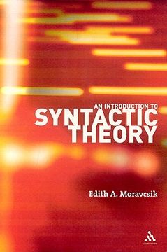 portada an introduction to syntactic theory (en Inglés)