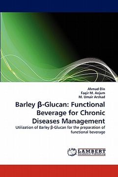 portada barley -glucan: functional beverage for chronic diseases management (en Inglés)