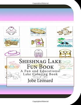 portada Sheshnag Lake Fun Book: A Fun and Educational Lake Coloring Book