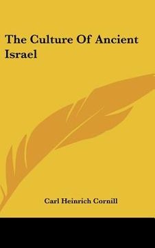 portada the culture of ancient israel (en Inglés)