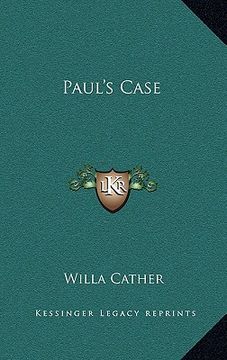 portada paul's case (in English)