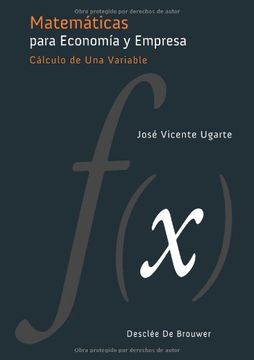 portada Matematicas Para Economia y Empresa (in Spanish)