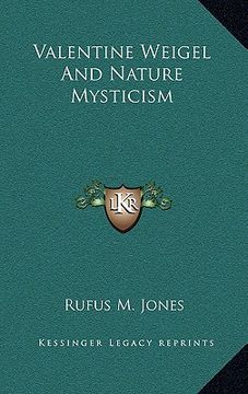 portada valentine weigel and nature mysticism (en Inglés)