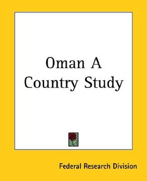 portada oman a country study (en Inglés)