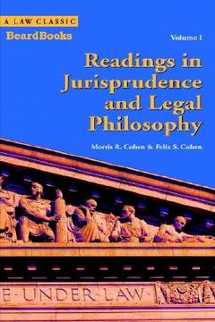 portada readings in jurisprudence and legal philosophy: volume i (en Inglés)