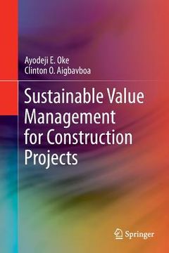 portada Sustainable Value Management for Construction Projects