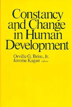 portada constancy and change in human development (en Inglés)
