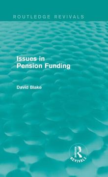 portada Issues in Pension Funding (Routledge Revivals) (en Inglés)