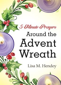 portada 5-Minute Prayers Around the Advent Wreath (en Inglés)