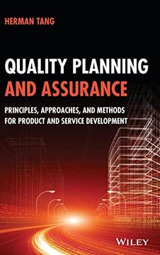 portada Quality Planning and Assurance: Principles, Approaches, and Methods for Product and Service Development (in English)