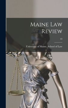 portada Maine Law Review; 43 (en Inglés)