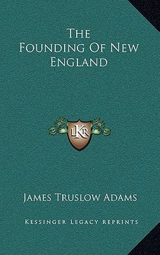 portada the founding of new england (in English)