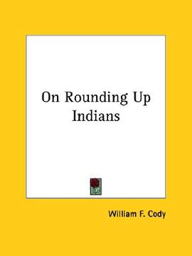 portada on rounding up indians (en Inglés)