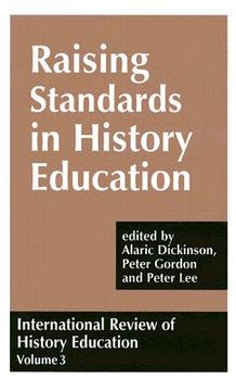 portada raising standards in history education (en Inglés)